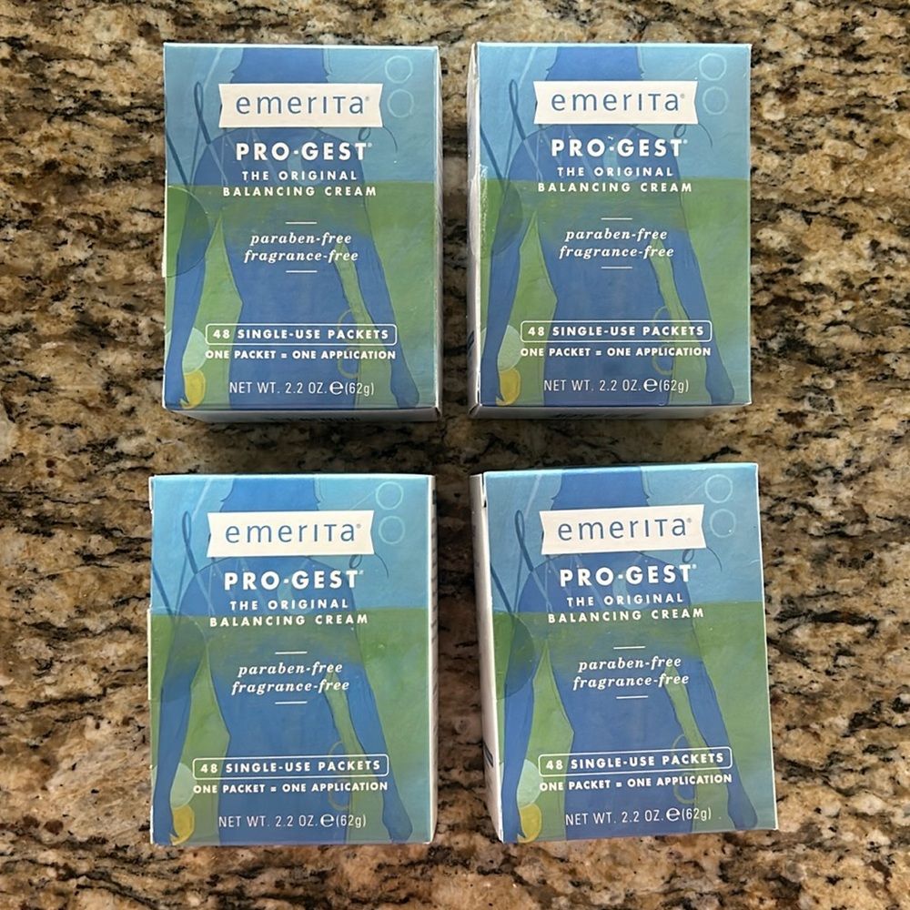 4 boxes of Emerita Pro-Gest single packets - one application